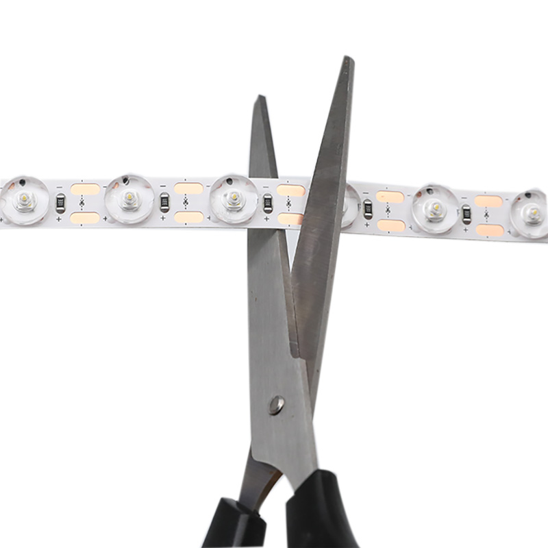 Світлодіодна LED стрічка з лінзою  PROLUM 24V; 2835\48; IP20; Series "S", Білий