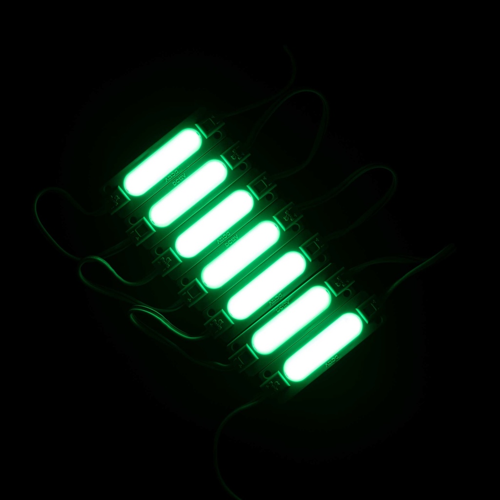Світлодіодний модуль PROLUM COB 2W (с линзой матовою) 12V, Червоний, 200 Lm