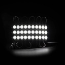 Світлодіодний модуль PROLUM P1, SMD2835, 3LED, 12V, 1W, IP66, З лінзою, Білий