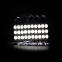 Світлодіодний модуль PROLUM T1, SMD2835, 3LED, 12V, 0,72W, IP66, З лінзою, Білий