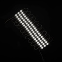 Світлодіодний модуль PROLUM V1, SMD5730, 3LED, 12V, 1.5W, З лінзою; Білий