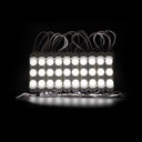 Світлодіодний модуль PROLUM V2, SMD2835, 3LED, 12V, 1.5W, З лінзою, Білий