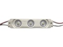 Світлодіодний модуль PROLUM V2, SMD2835, 3LED, 12V, 1.5W, З лінзою, Білий
