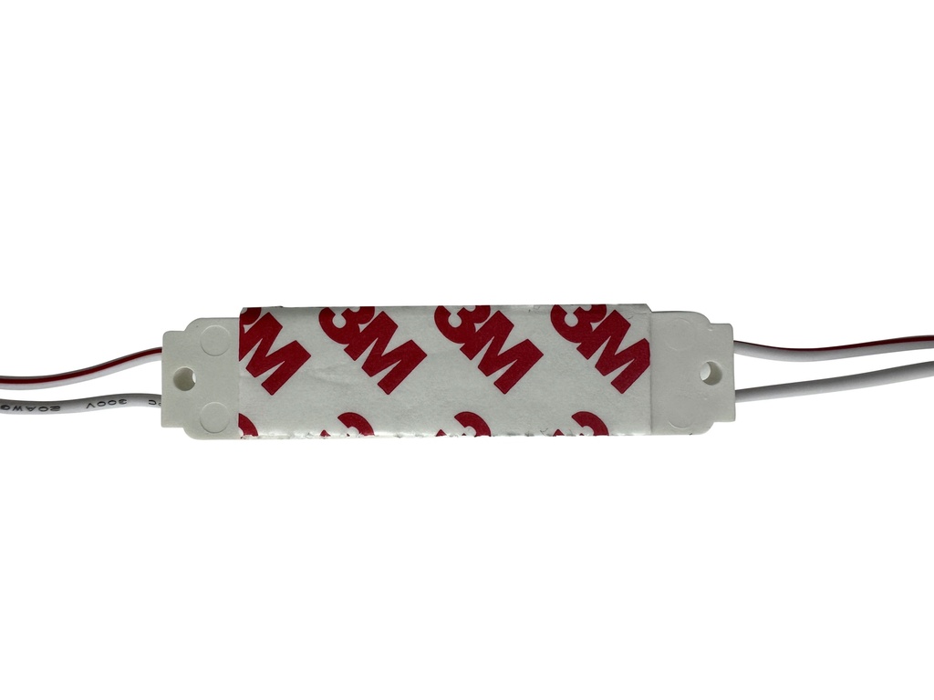 Світлодіодний модуль PROLUM V2, SMD2835, 3LED, 12V, 1.5W, З лінзою, Білий