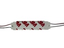 Світлодіодний модуль PROLUM V2, SMD2835, 3LED, 12V, 1.5W, З лінзою, Білий