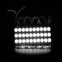 Світлодіодний модуль PROLUM Т1, SMD2835, 3LED, 12V, 1.5W, IP66, З лінзою, Білий