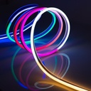 Світлодіодний неон PROLUM™ 10x20, IP68, 24V, Series "FT", RGB Pixel Full Color, PRO
