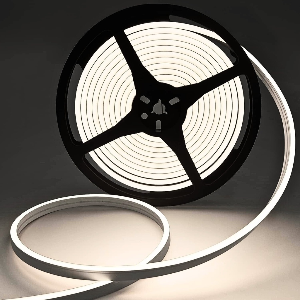 Світлодіодний неон PROLUM™ 4x10, IP68, 12V, Series "LT", Нейтральний-Білий, PRO
