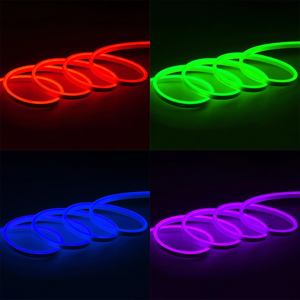 Світлодіодний неон PROLUM™ 6x12, IP68, 12V, Series "FX", RGB, PRO