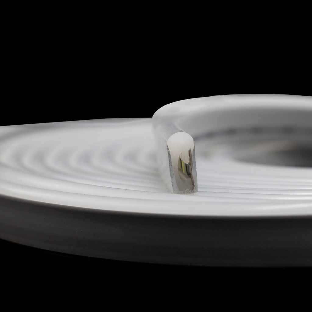 Світлодіодний неон PROLUM™ 6x12, IP68, 12V, Series "GT", Білий, PRO