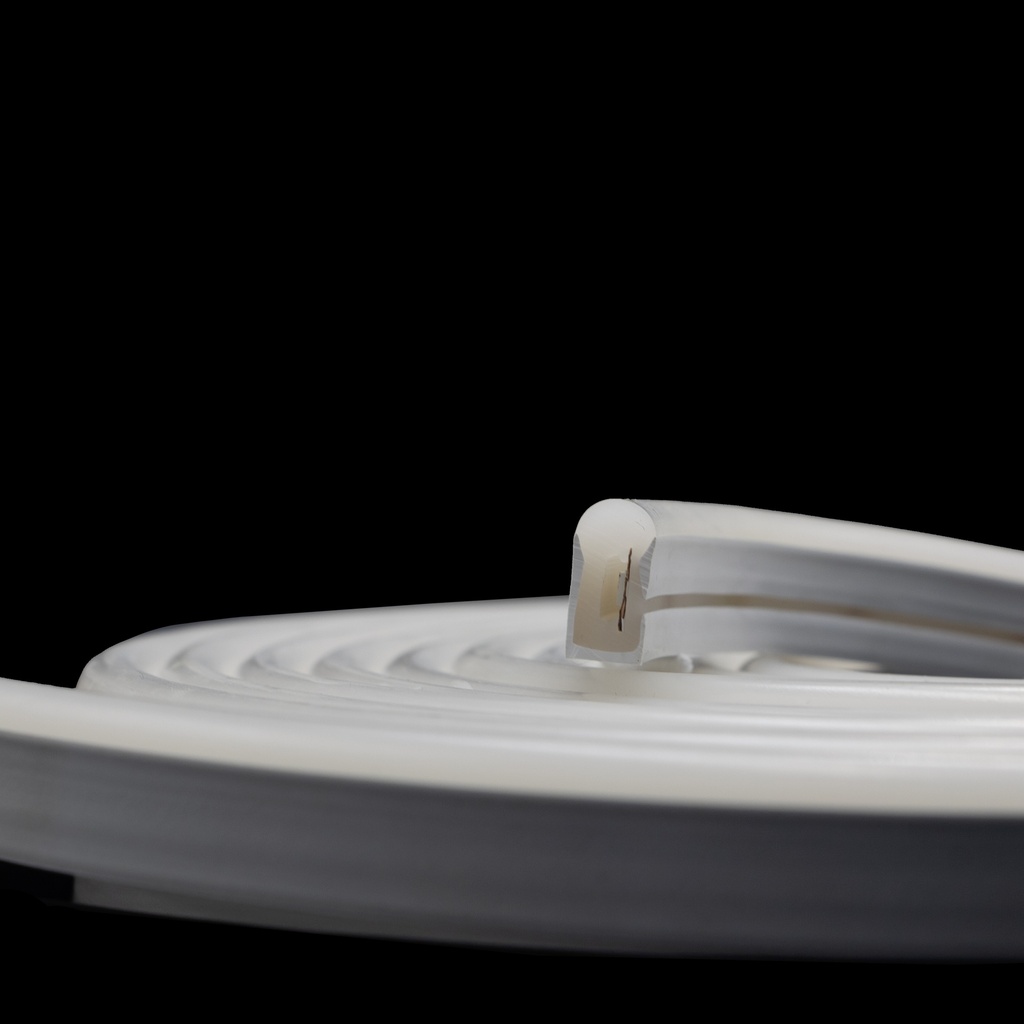 Світлодіодний неон PROLUM™ 8x16, IP68, 12V, Series "SF", Тепло-білий, PRO