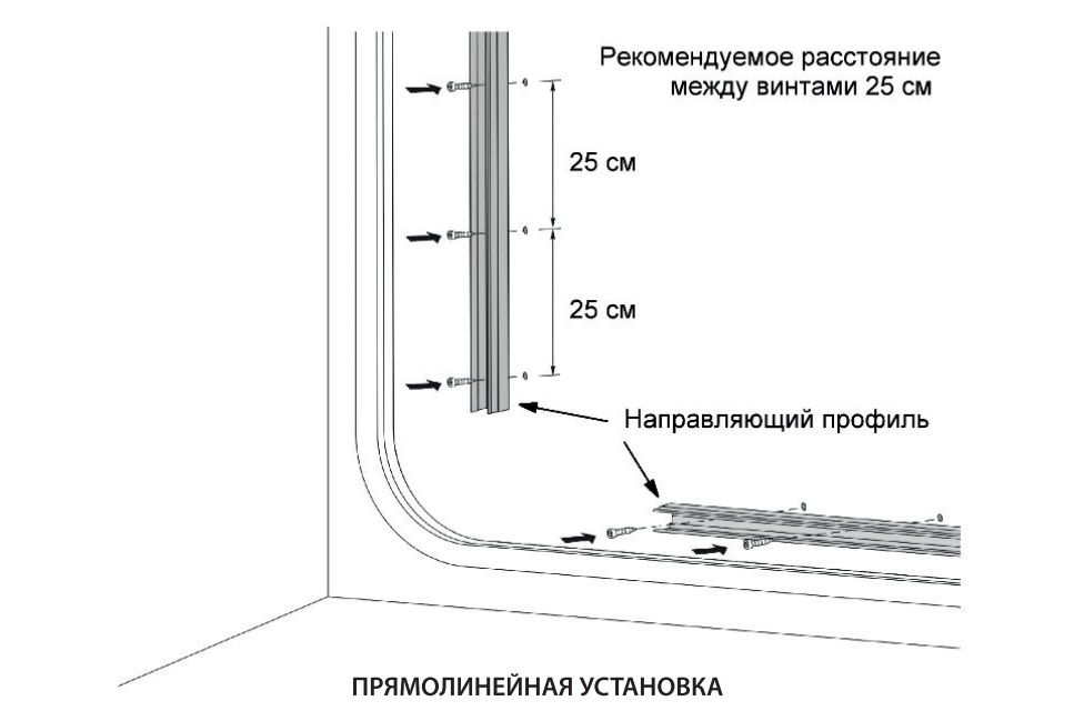 Світлодіодний неон PROLUM™ 8x16, IP68, 220V, Series "GL", Білий, PRO