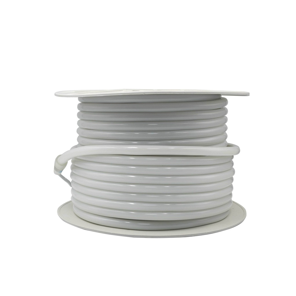 Світлодіодний неон PROLUM™ Круглий D13, IP68, 220V, Series "RN", Тепло-Білий, PRO