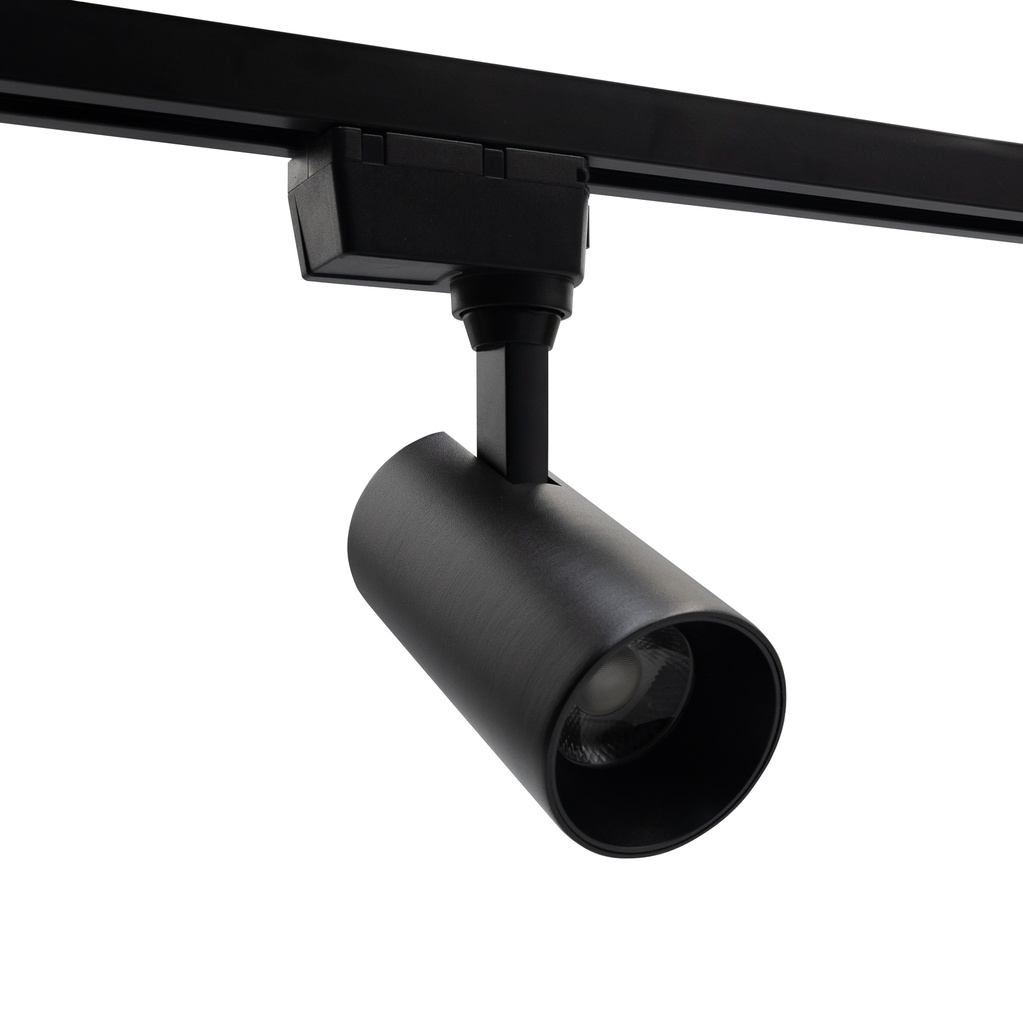 Трековий світильник PROLUM™ M27; 12W; 220V; Чорний SERIES "TLB"; Білий 4000К