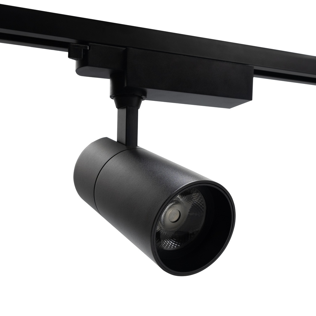 Трековий світильник PROLUM™ M27; 12W; 220V; Чорний SERIES "TLK"; Білий 4000К