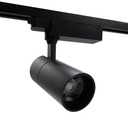 Трековий світильник PROLUM™ M27; 12W; 220V; Чорний SERIES "TLK"; Білий 4000К