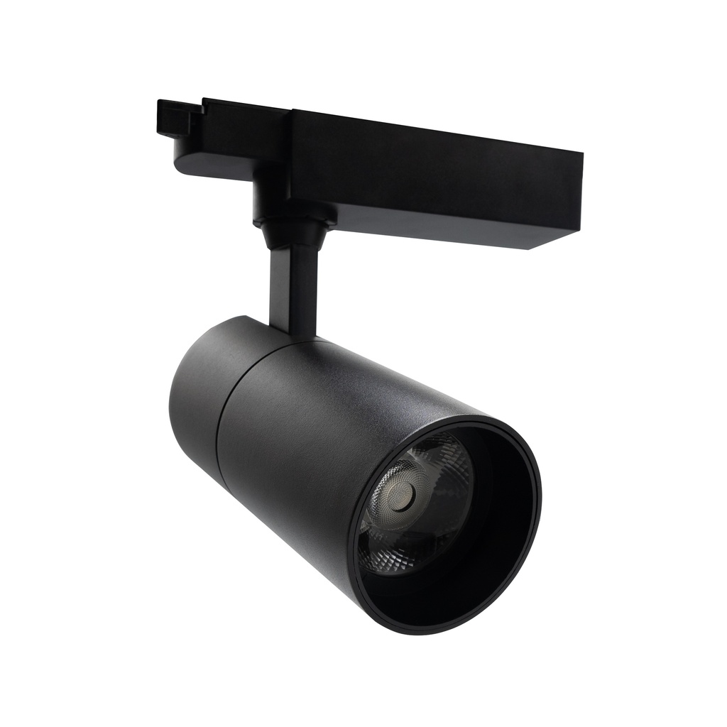 Трековий світильник PROLUM™ M27; 12W; 220V; Чорний SERIES "TLK"; Білий 4000К