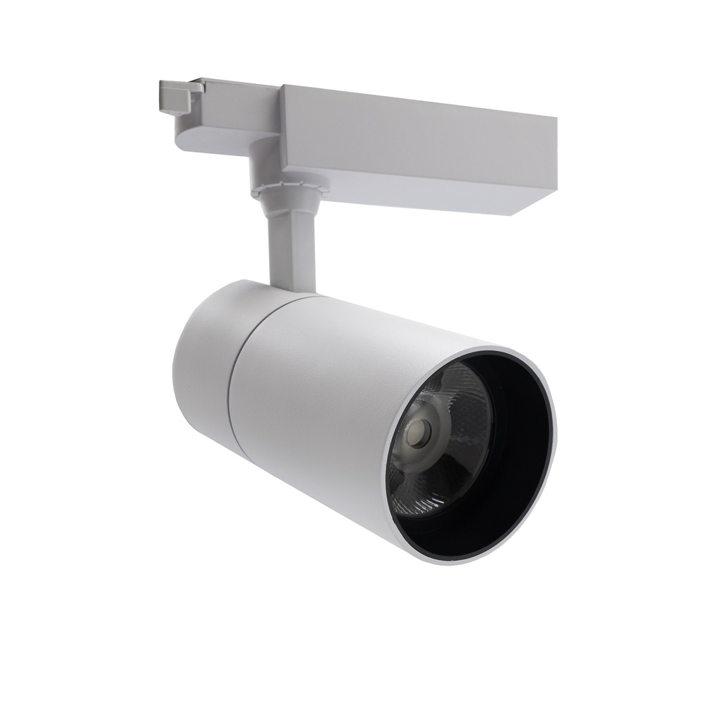 Трековий світильник PROLUM™ M27; 24W; 220V; Білий SERIES "TLK"; Білий 4000К