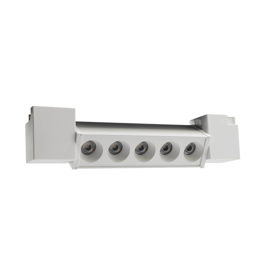 Трековий світильник PROLUM™ Поворотний; M27; 10W; 220V; Білий SERIES "GF"; Білий 4000К