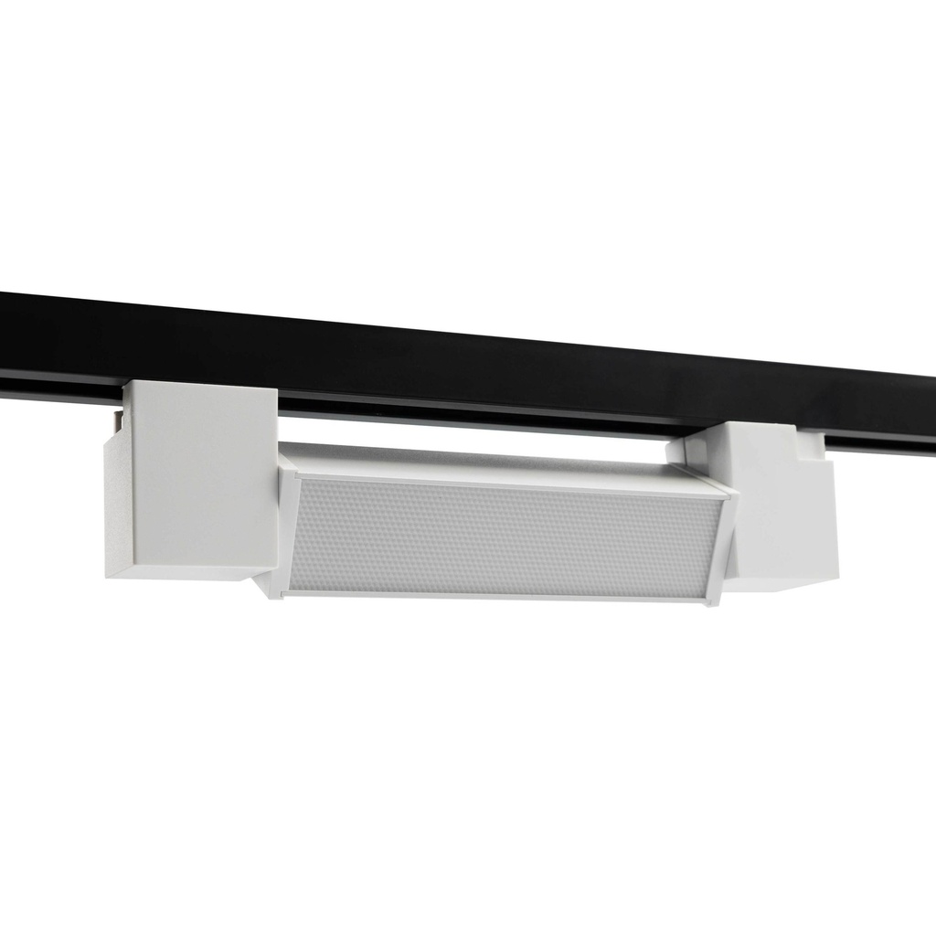 Трековий світильник PROLUM™ Поворотний; M27; 10W; 220V; Білий SERIES "RF"; Білий 4000К