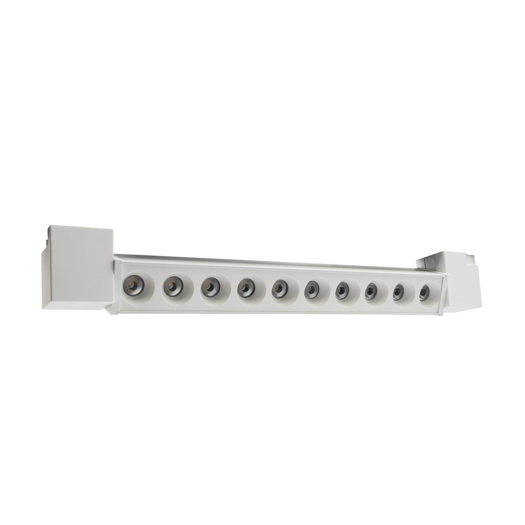 Трековий світильник PROLUM™ Поворотний;  M27; 20W; 220V; Білий SERIES "GF"; Білий 4000К