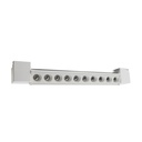 Трековий світильник PROLUM™ Поворотний;  M27; 20W; 220V; Білий SERIES "GF"; Білий 4000К