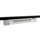 Трековий світильник PROLUM™ Поворотний; M27; 20W; 220V; Білий SERIES "RF"; Білий 4000К