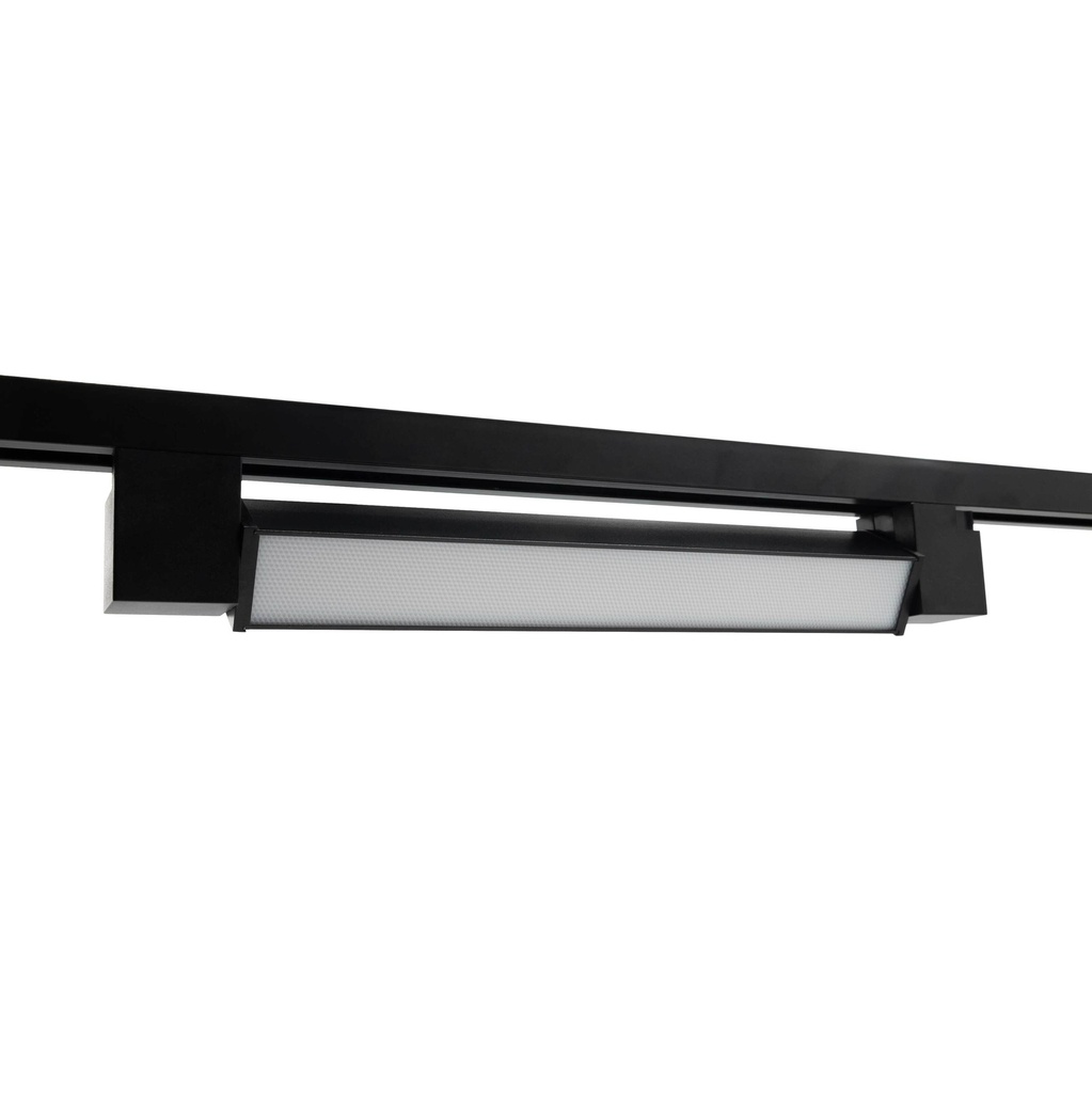 Трековий світильник PROLUM™ Поворотний; M27; 20W; 220V; Чорний SERIES "RF"; Білий 4000К