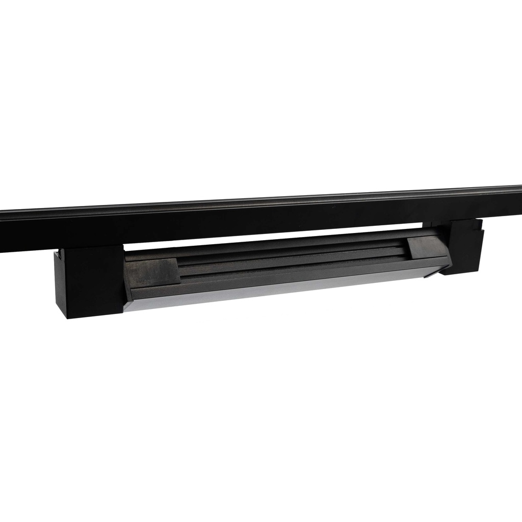 Трековий світильник PROLUM™ Поворотний; M27; 20W; 220V; Чорний SERIES "RF"; Білий 4000К