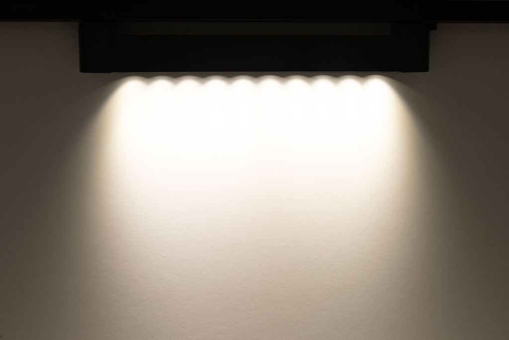Трековий світильник PROLUM™ Поворотний; M27; 20W; 220V; Чорний SERIES "RGL" - Білий 4000К
