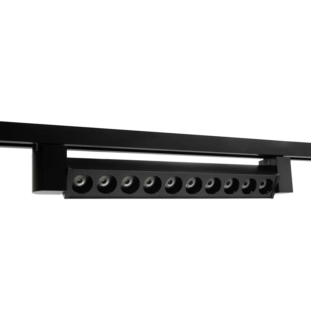 Трековий світильник PROLUM™ Поворотний; M27; 20W; 220V; Чорний SERIES "RGL" - Білий 4000К