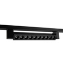Трековий світильник PROLUM™ Поворотний; M27; 20W; 220V; Чорний SERIES "RGL" - Білий 4000К