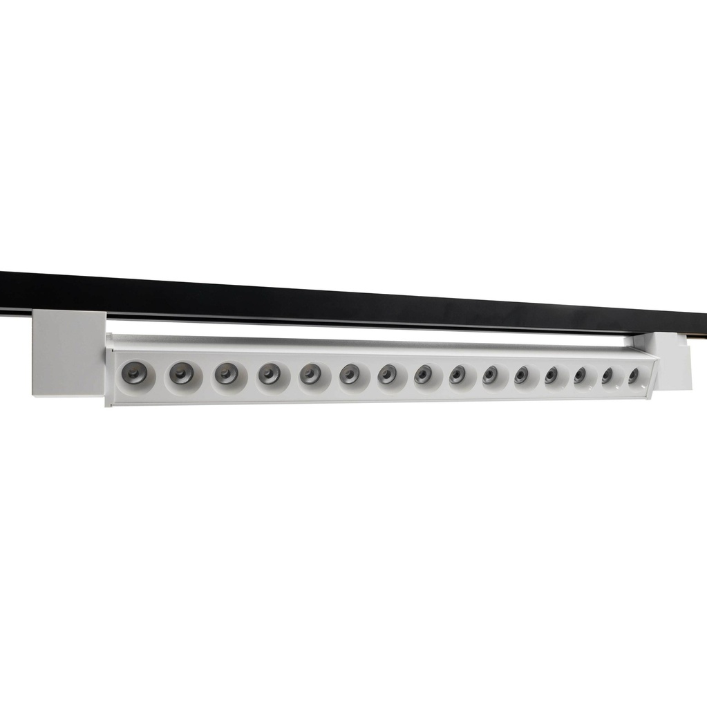 Трековий світильник PROLUM™ Поворотний; M27; 30W; 220V; Білий SERIES "GF"; Білий 4000К