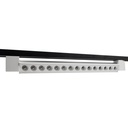 Трековий світильник PROLUM™ Поворотний; M27; 30W; 220V; Білий SERIES "GF"; Білий 4000К