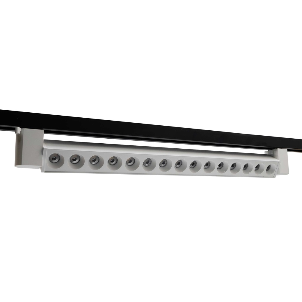 Трековий світильник PROLUM™ Поворотний; M27; 30W; 220V; Білий SERIES "RGL"; Білий 4000К