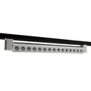 Трековий світильник PROLUM™ Поворотний; M27; 30W; 220V; Білий SERIES "RGL"; Білий 4000К