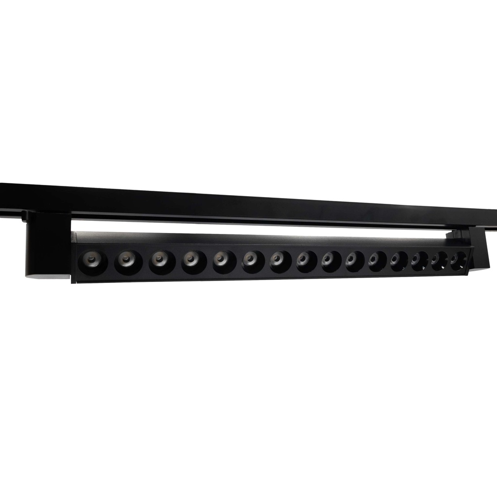 Трековий світильник PROLUM™ Поворотний; M27; 30W; 220V; Чорний SERIES "RGL"; Білий 4000К