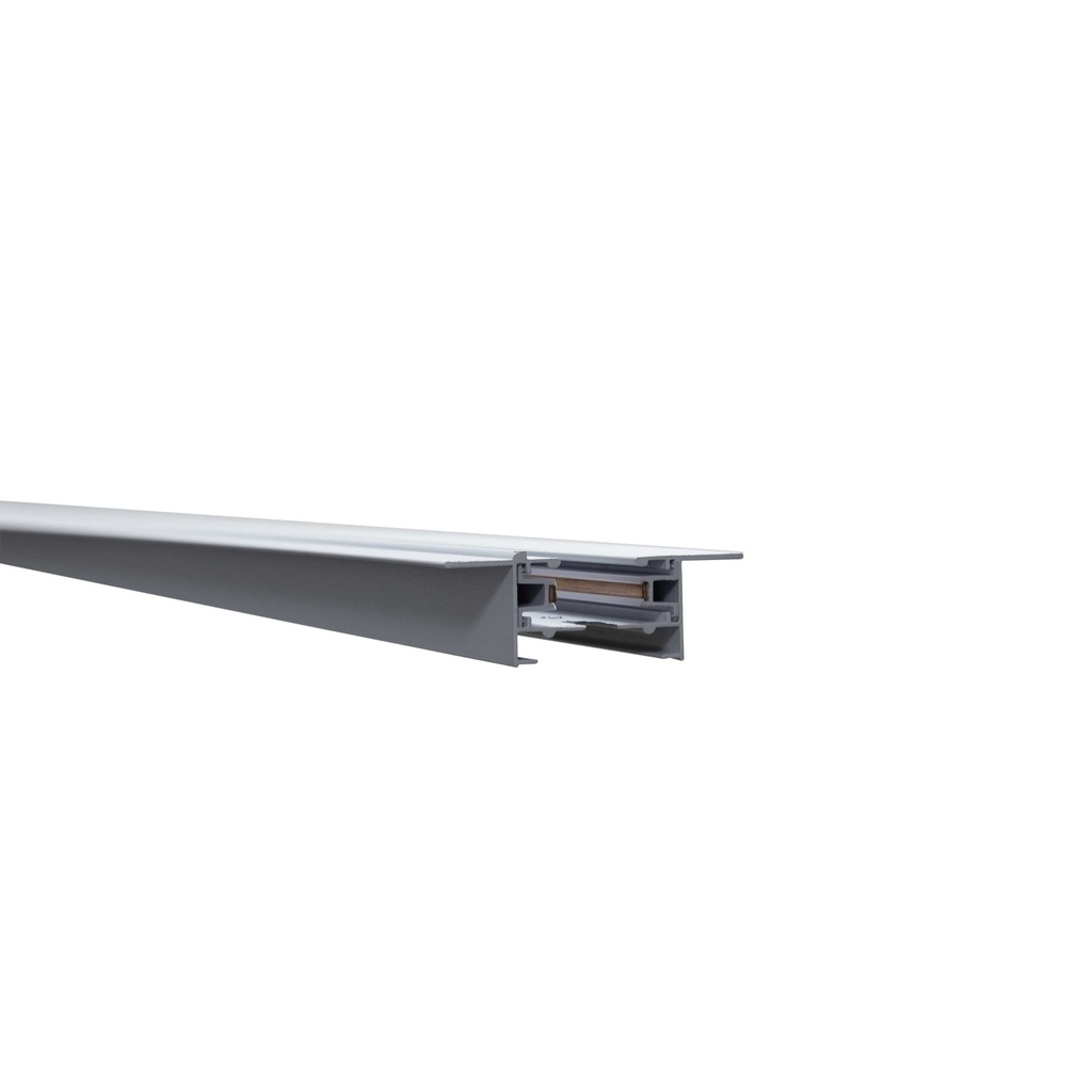 Трековий шинопровід PROLUM™ M27; 220V; Врізний - P28; Білий 2М
