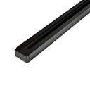 Трековий шинопровід PROLUM™ M27; 220V; Накладний \ Підвісний  - P27; Чорний 1М
