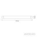 Світлодіодний лінійний світильник Ardero AL5020 100Вт 4000K призма