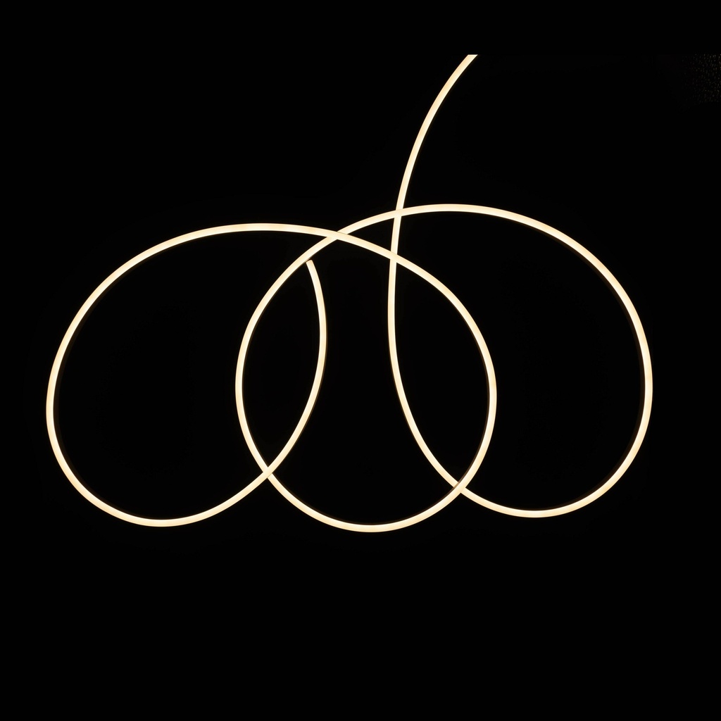 Світлодіодний неон PROLUM™ 6x12 , IP68, 220V, Series "SL-N", PRO, Теплий-Білий