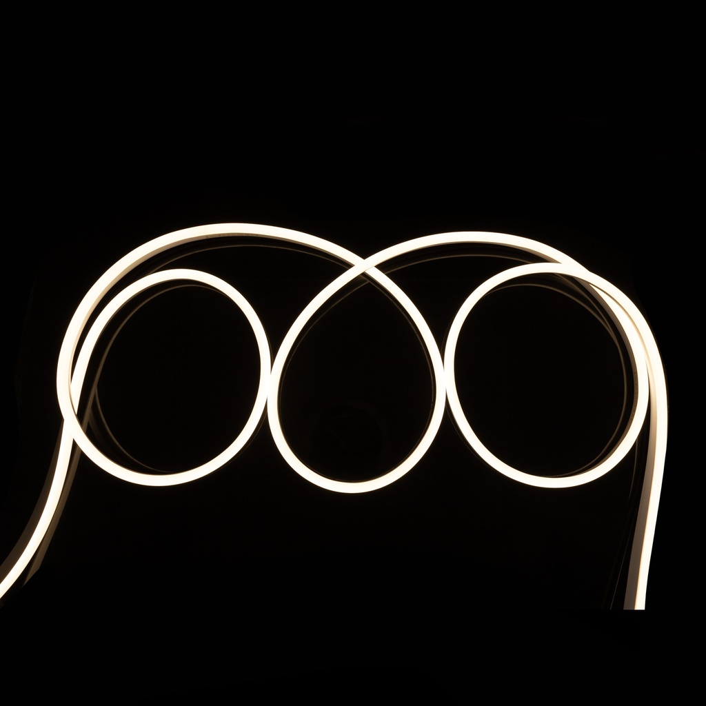 Світлодіодний неон PROLUM™ 8x16, IP68, 220V, Series "GL-N", Нейтральний-Білий, PRO