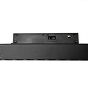 Магнітний трековий світильник PROLUM™ M20; 24W; 48V; Чорний SERIES "FL"; CCT TuyaSmart