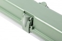 Герметичний світильник GTV HELIOS BIS 130х7см, T8, G13, AC220-240V, 50/60Hz, IP65, ABS/PS, сірий