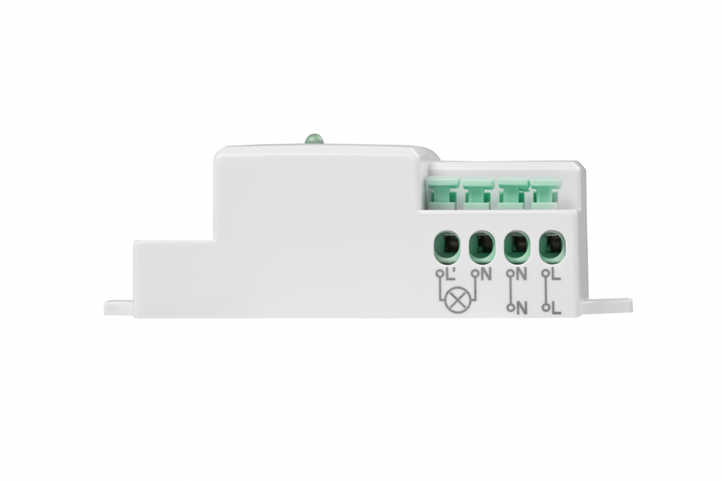 Датчик руху мікрохвильовий GTV CM-12-P, макс. 1200 Вт, кут виявлення 360°, діапазон 15 м