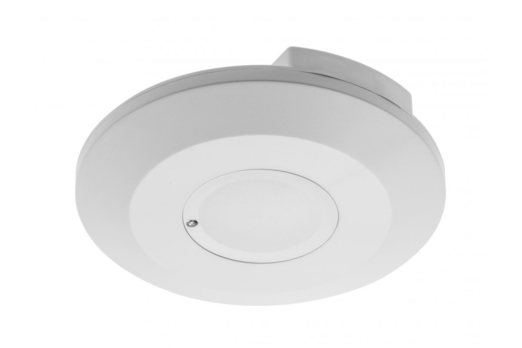 Датчик руху мікрохвильовий GTV CM-3 MINI, MAX.2000W, IP20, 360⁰, дальність 1-8м
