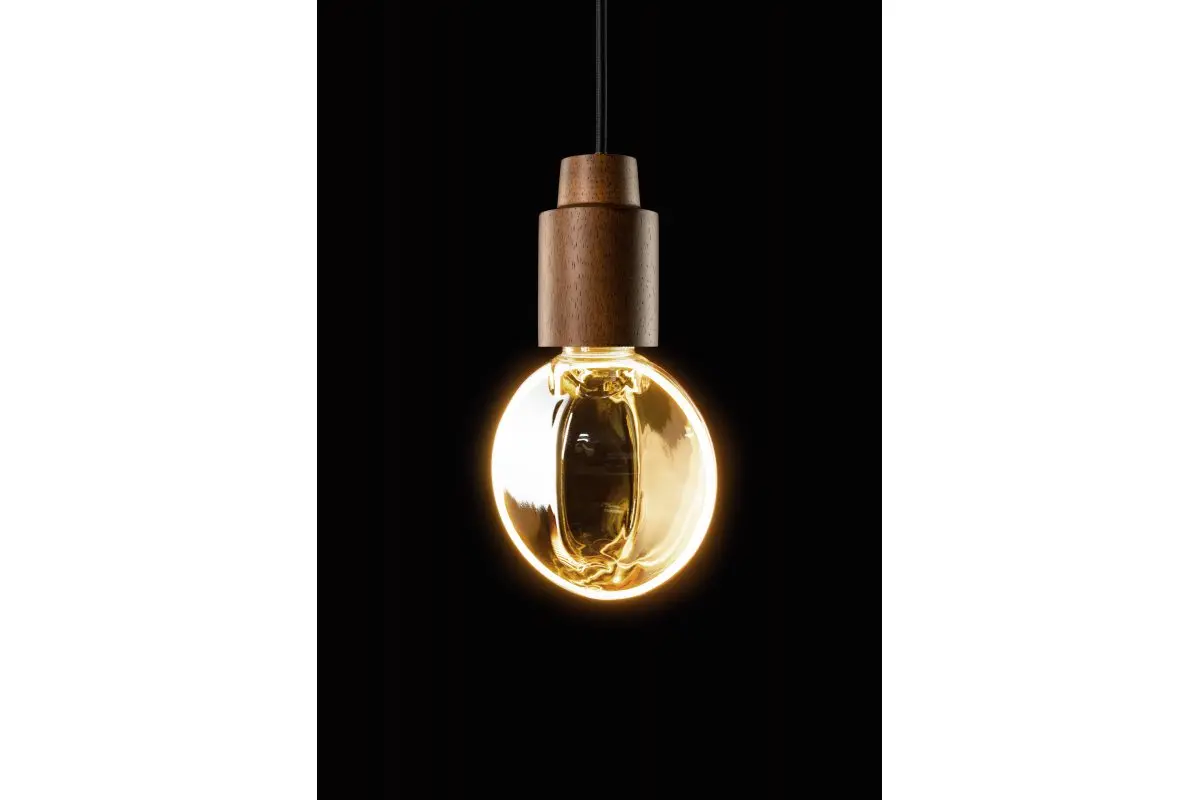 Лед лампа GTV Filament Glow G130, E27, 4W, 1800K, AC220-240V, 320°