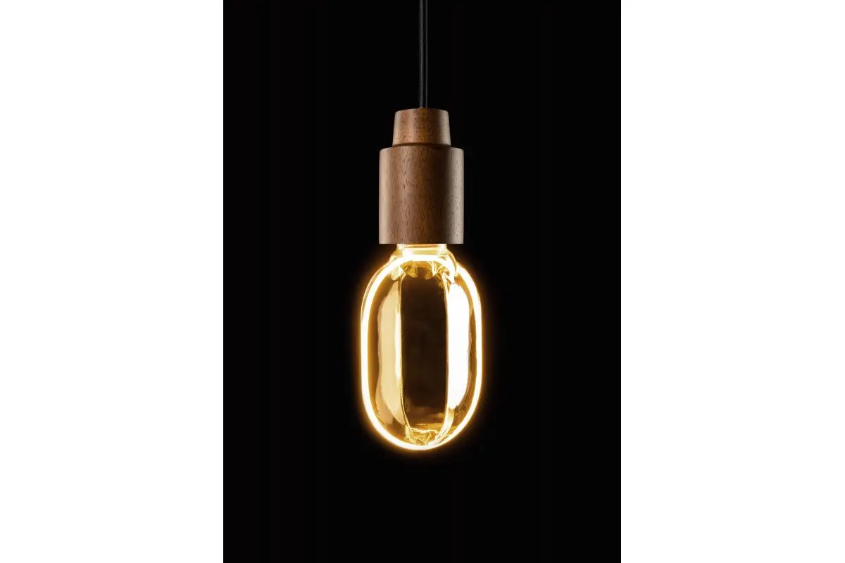 Лед лампа GTV Filament Glow O100, E27, 4W, 1800K, AC220-240V, 320°