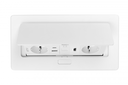 Меблева розетка GTV MULTISOFT, 2хSHUKO, USB A+C, RJ45, HDMI, кабель 1.5 м, білий