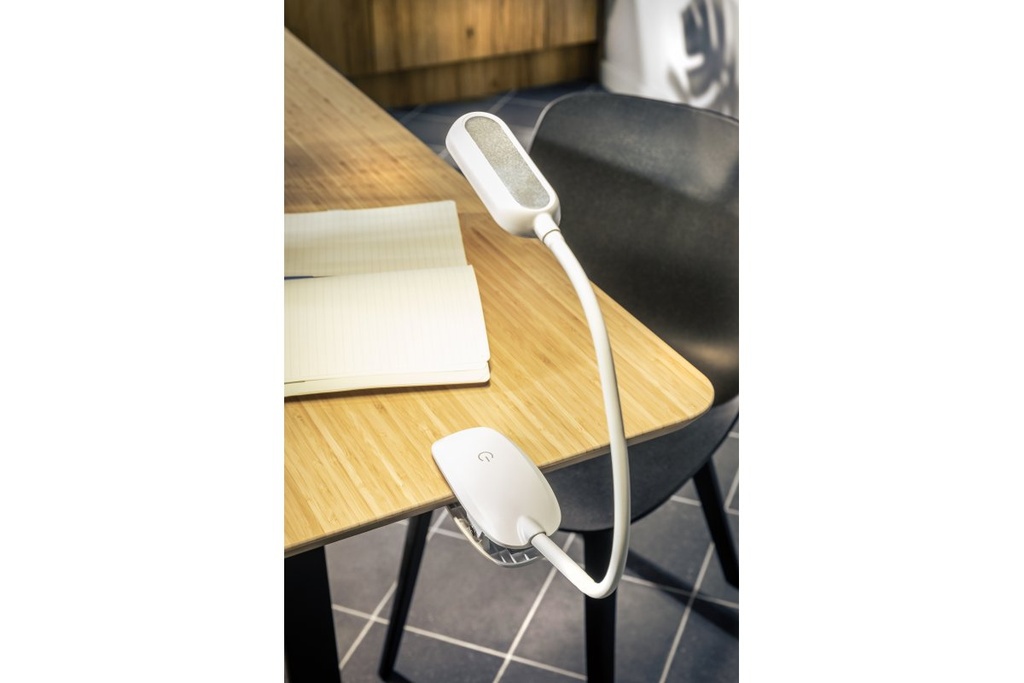 Настільна лампа GTV FROGY, 5W, 4000K, акумулятор 1200MAh, Білий (LB-FRO5W-00-DEC)
